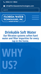 Mobile Screenshot of floridawatertechnologies.com